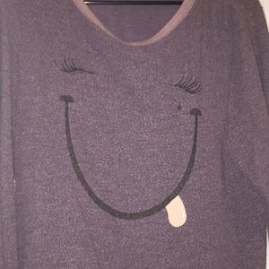 RARE Wildfox Retro Face Sweater